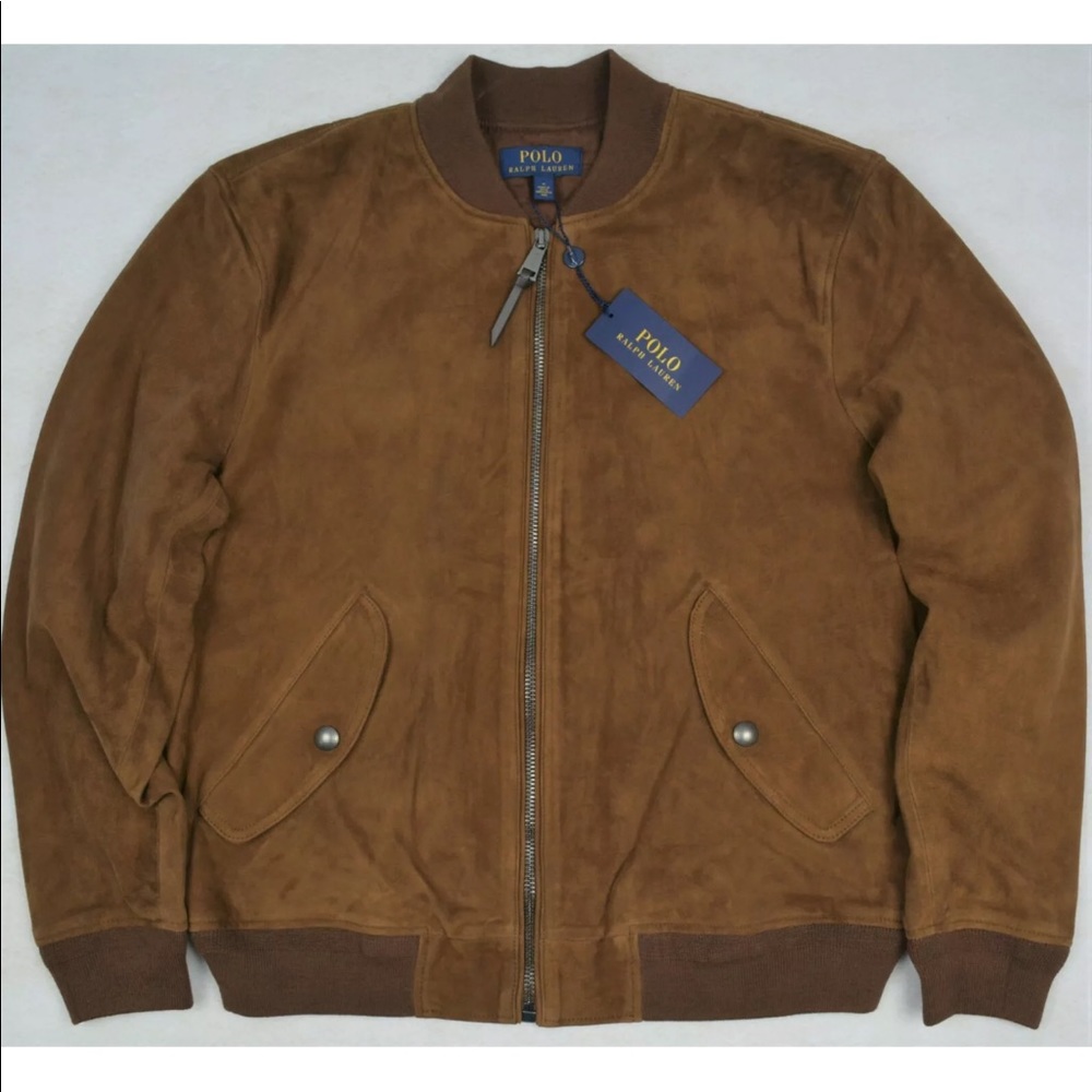 New polo leather jacket
